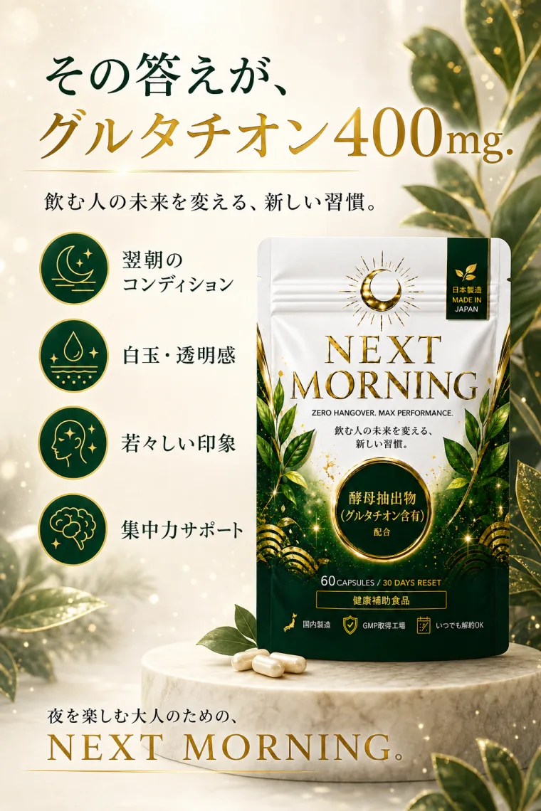 その答えが、グルタチオン400mg。